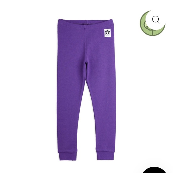 Mini Rodini Other - Mini Rodini Vibrant Purple Kids Leggings